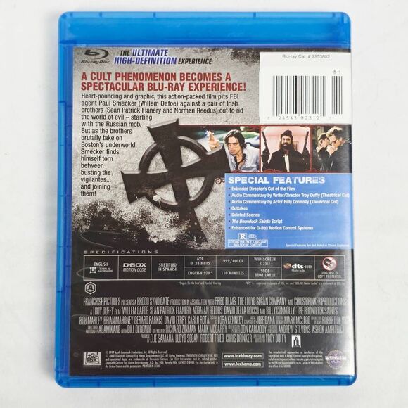 The Boondock Saints (Blu-ray, 1999 Fox Home Entertainment) - Picture 3 of 3